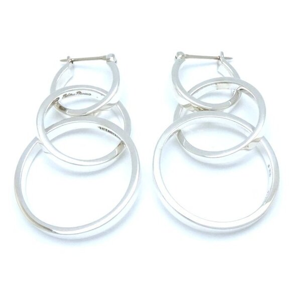 TIFFANY & CO. Silver Earrings - Picture 1 of 9